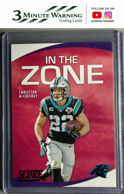 2020 Score #IZ-CM Christian McCaffrey In the Zone