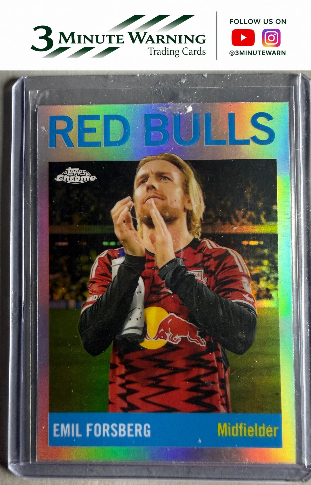 2024 Topps Chrome MLS #64T-14 Emil Forsberg Topps 1964 Football