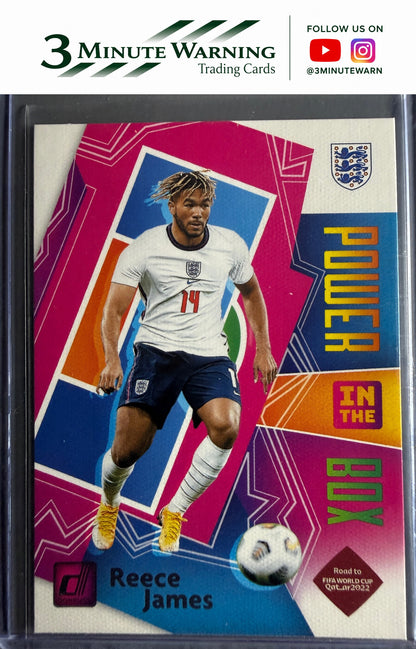 2021-22 Donruss #6 Reece James Power in the Box Press Proof
