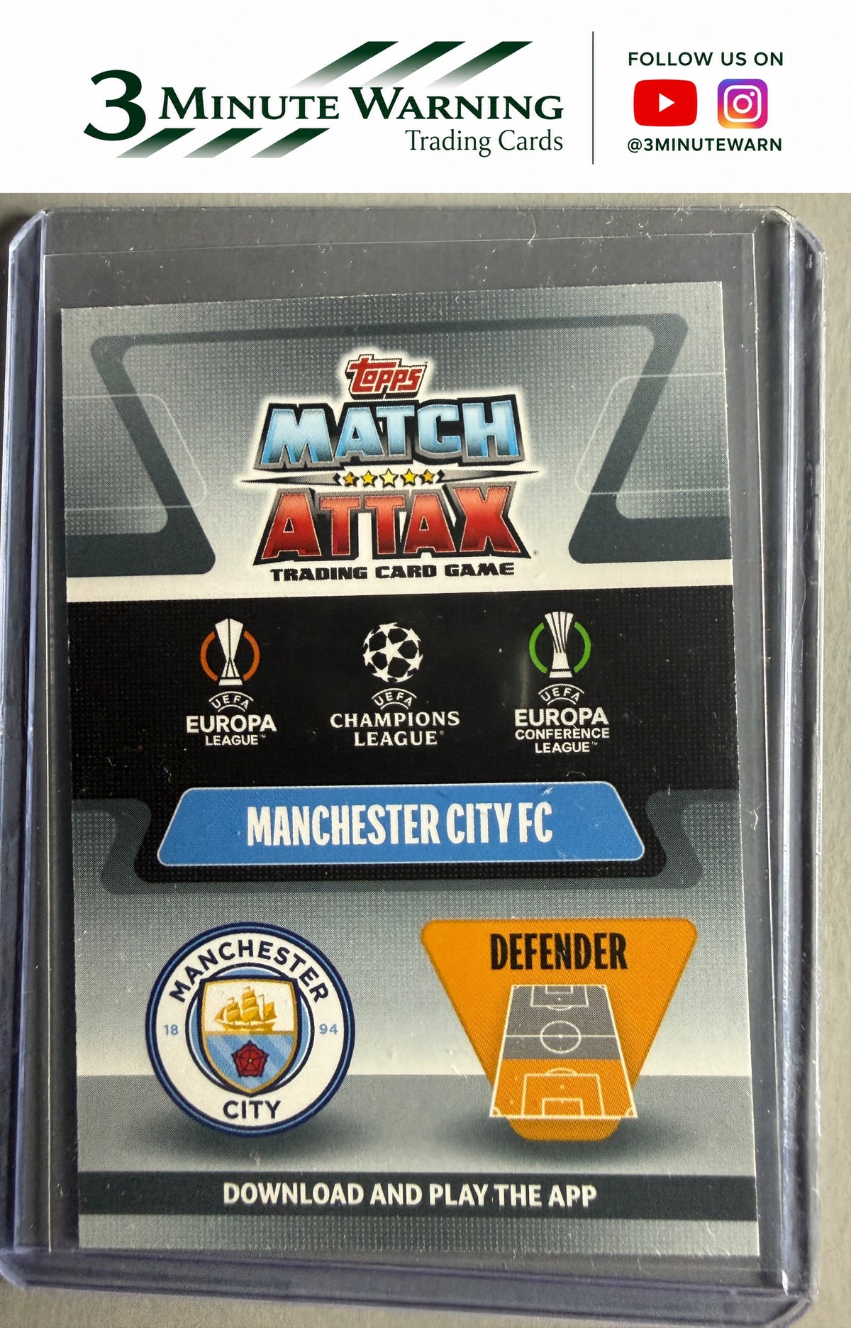 2021-22 Topps Match Attax  Extra - Power Defence #PD1 Ruben Dias
