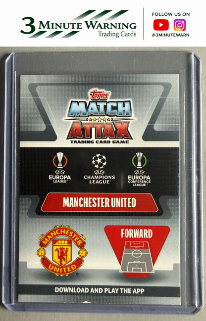 2021-22 Topps Match Attax Extra - Man of the Match #MOTM4 Marcus Rashford
