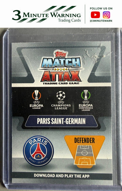 2021-22 Topps Match Attax  Extra - Power Defence #PD3 Sergio Ramos