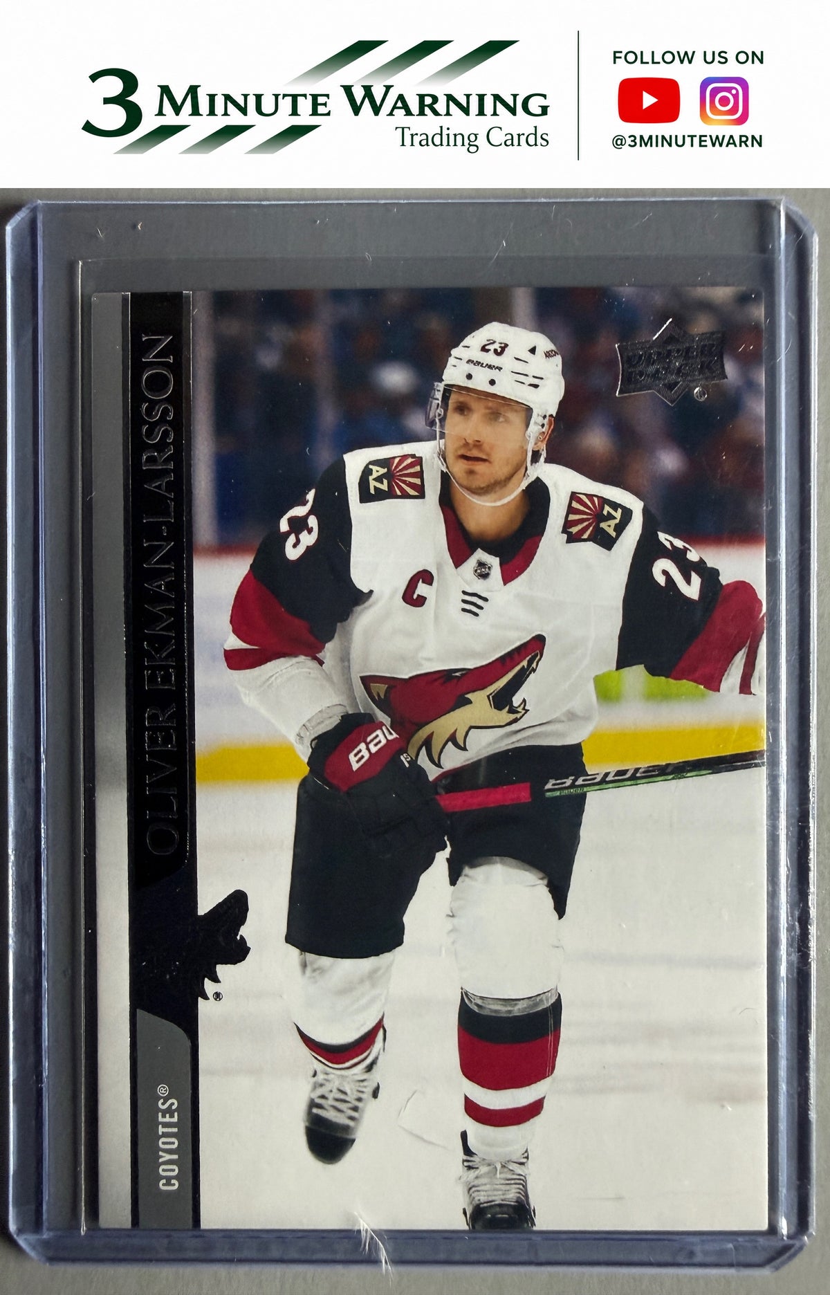 2020-21 Upper Deck #257 Oliver Ekman-Larsson