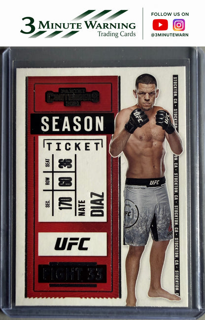 2021 Panini Chronicles UFC #6 Nate Diaz