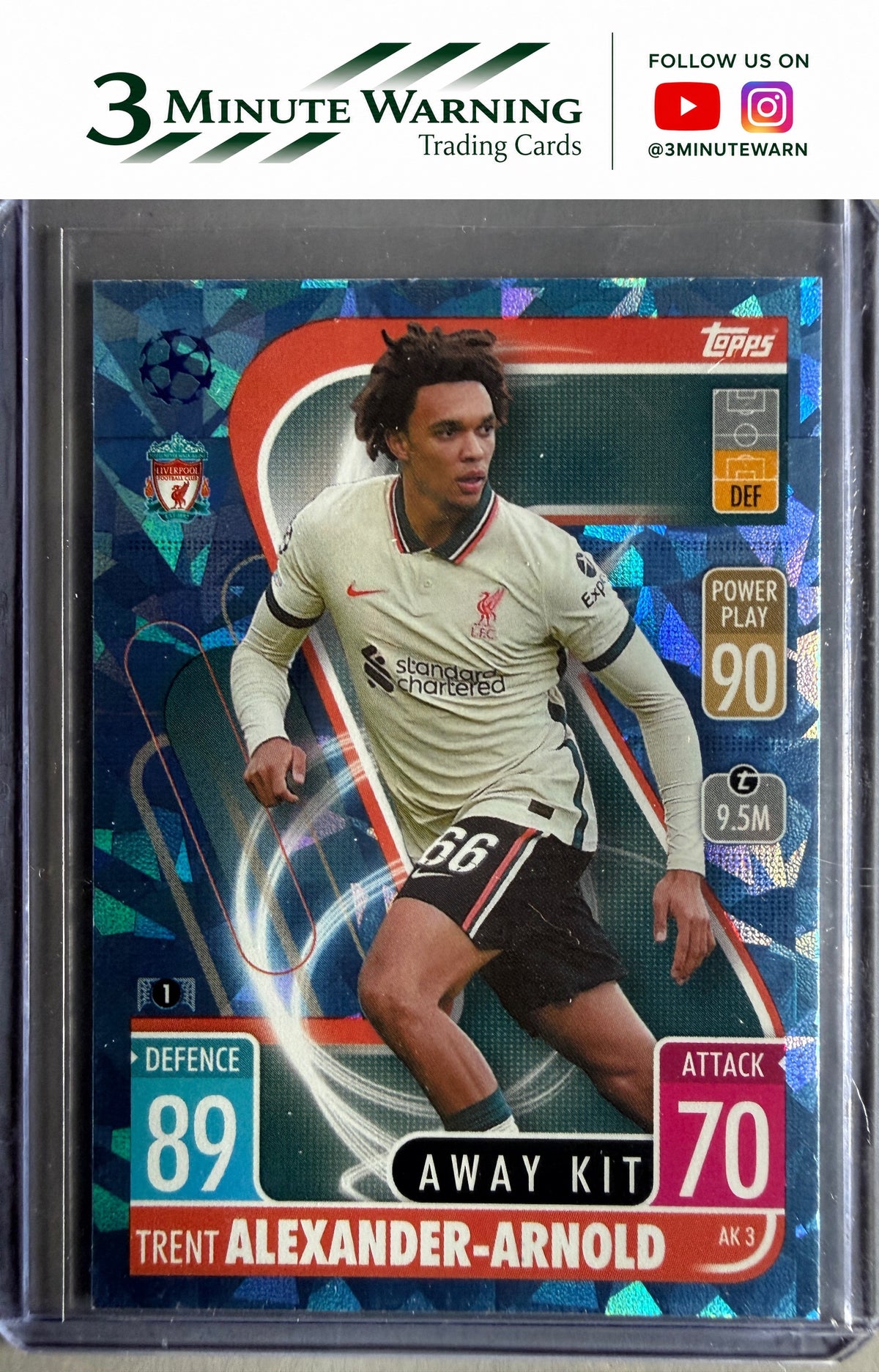 2021-22 Topps Match Attax - Away Kit Crystal #AK3 Trent Alexander-Arnold
