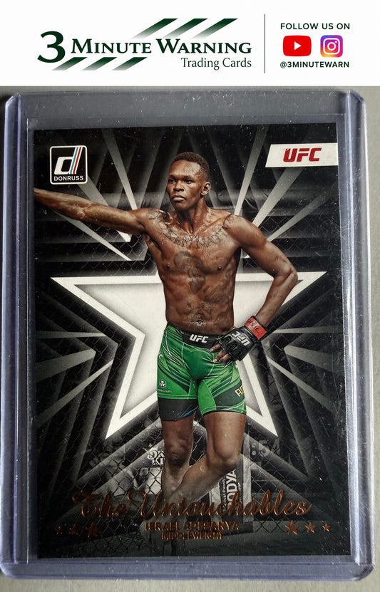 2023 Donruss UFC #14 Israel Adesanya The Untouchables