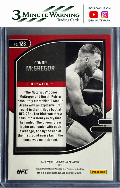2022 Panini Chronicles UFC #128 Conor McGregor