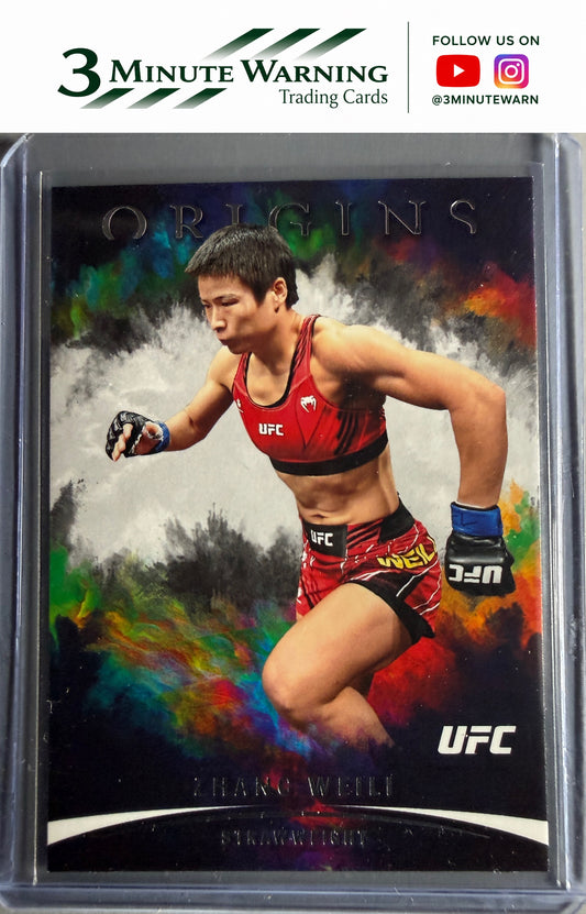 2022 Panini Chronicles UFC #136 Zhang Weili