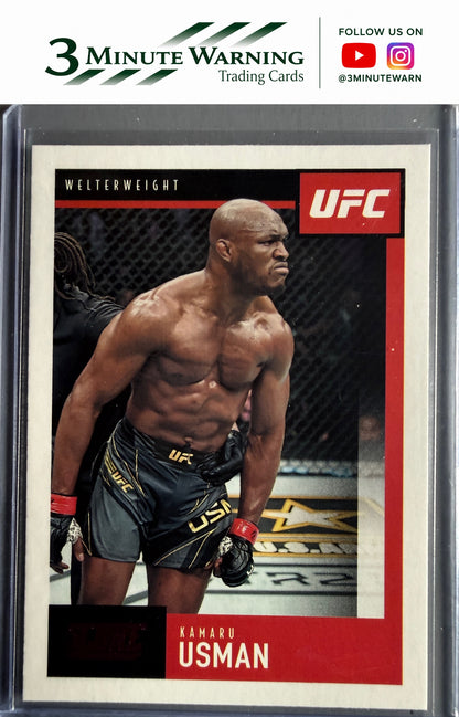 2021 Panini Chronicles UFC #93 Kamaru Usman