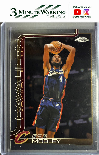 2025-26 Topps Chrome Update #25 Evan Mobley