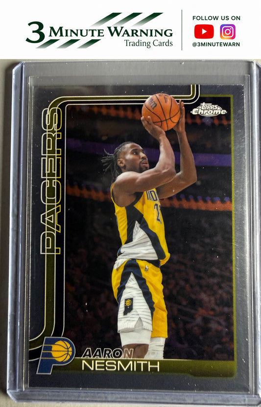 2025-26 Topps Chrome Update #134 Aaron Nesmith