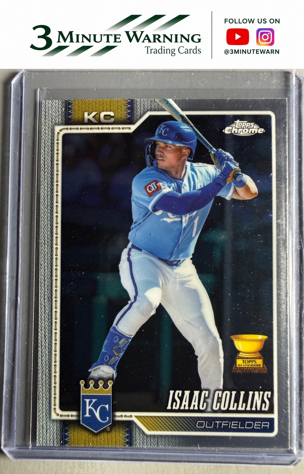 2026 Topps Chrome #251 Isaac Collins