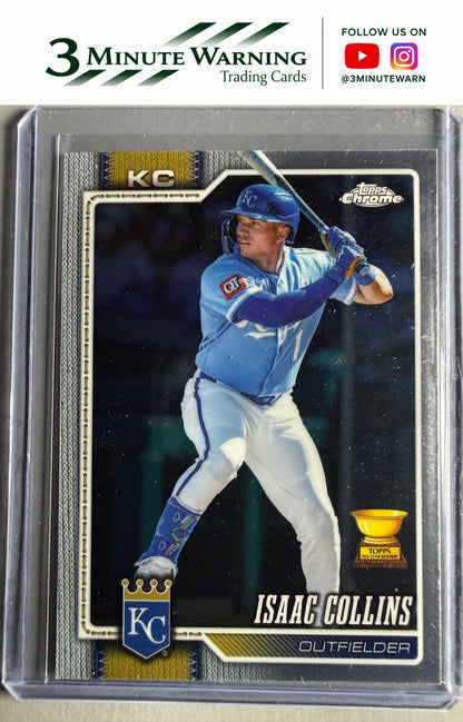 2026 Topps Chrome #251 Isaac Collins