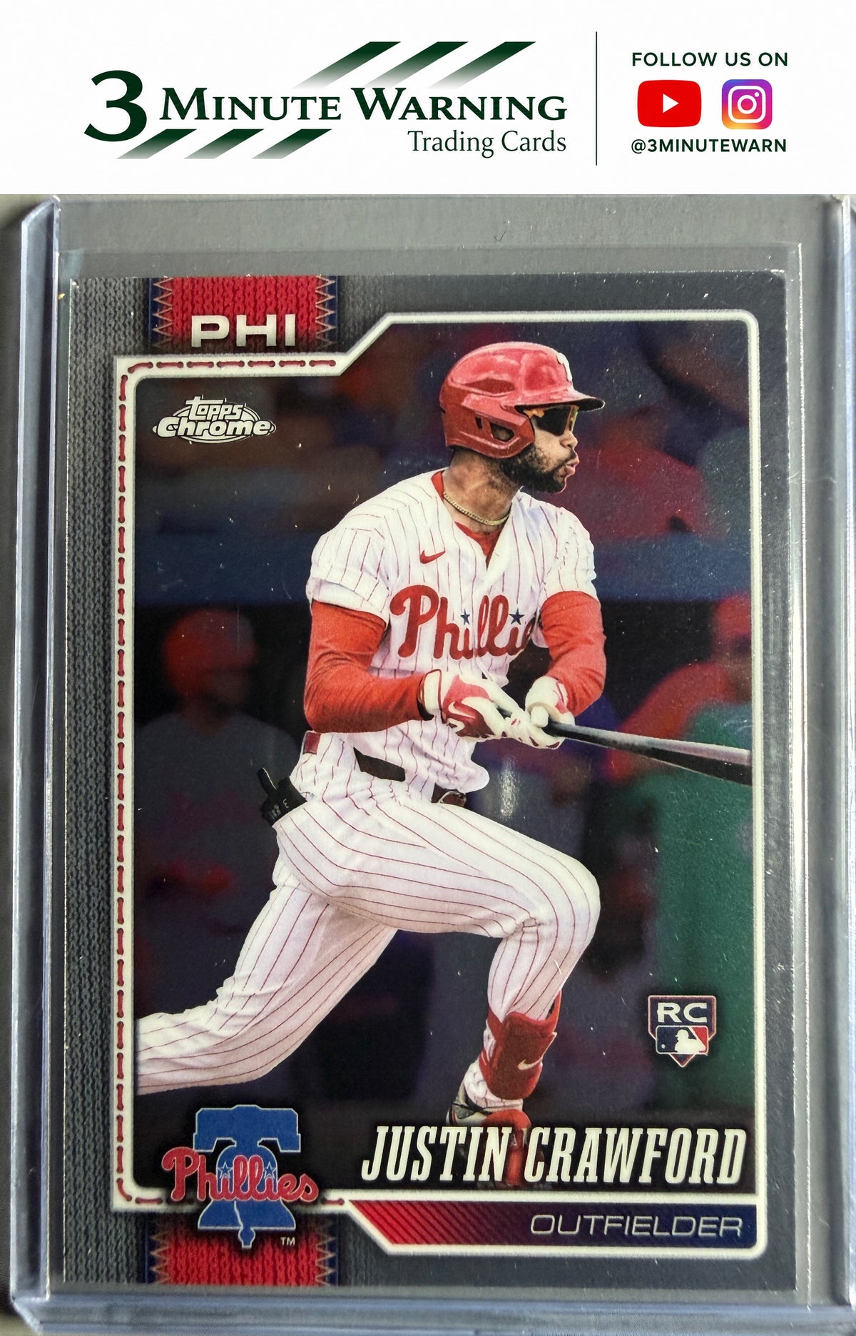 2026 Topps Chrome #73 Justin Crawford