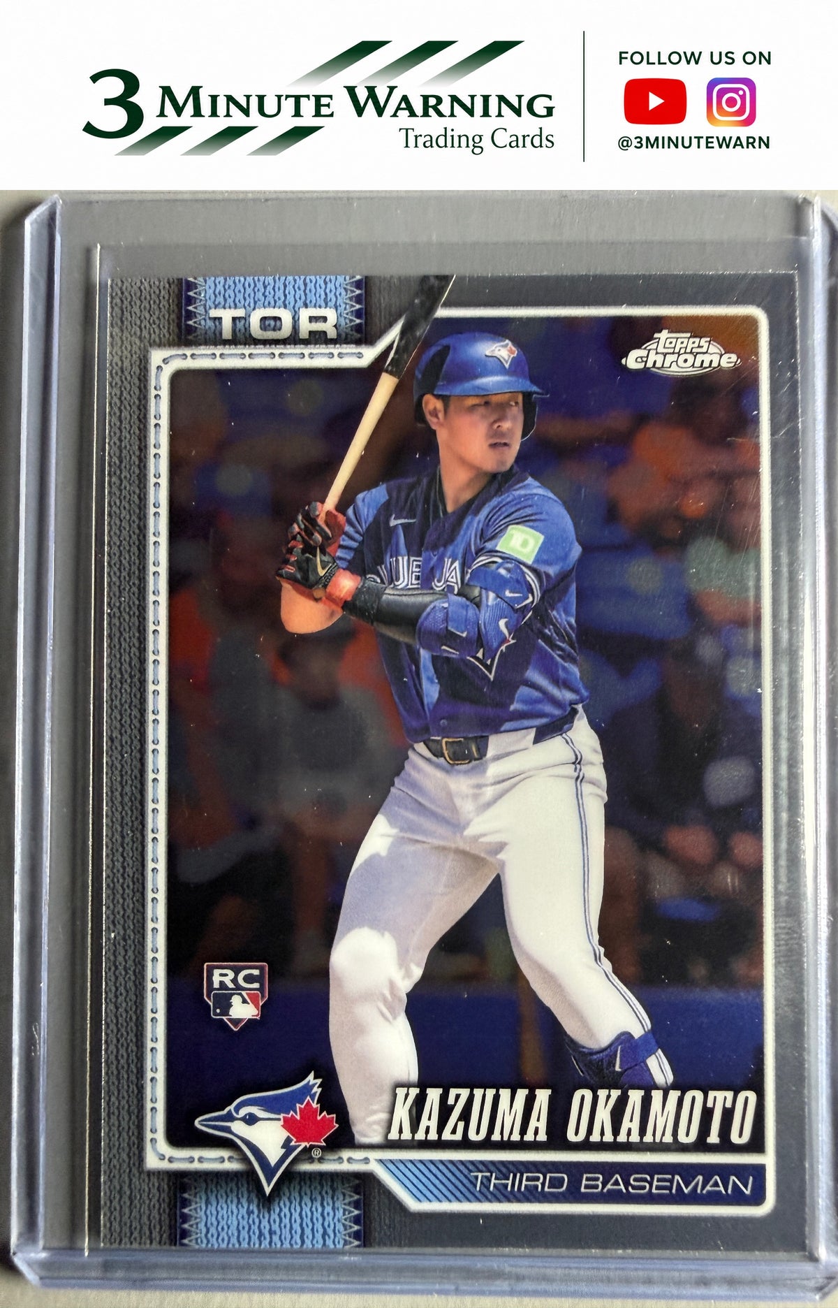 2026 Topps Chrome #78 Kazuma Okamoto