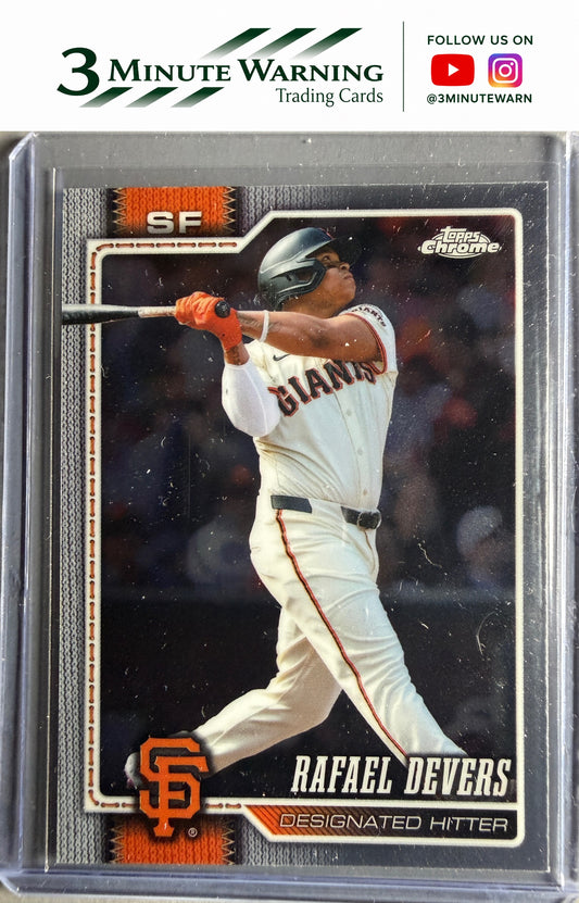2026 Topps Chrome #183 Rafael Devers