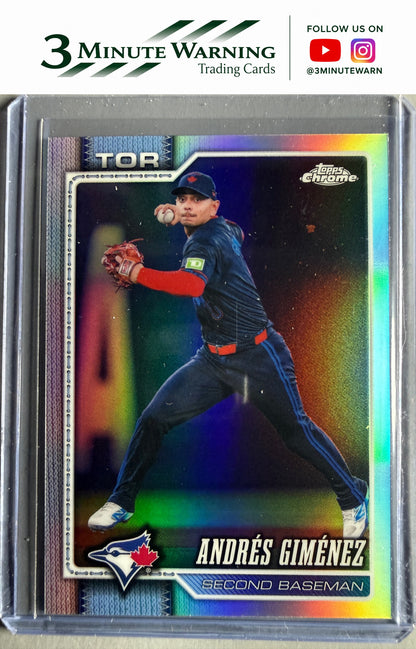 2026 Topps Chrome #286 Andrés Giménez Refractor