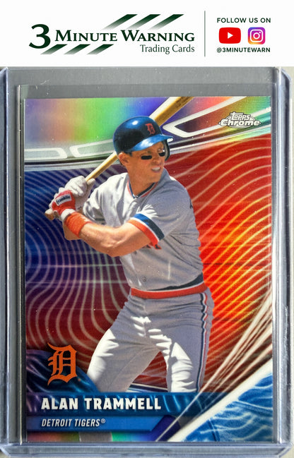 2026 Topps Chrome #RVA-19 Alan Trammell Chrome Rivals Away