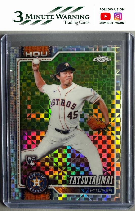 2026 Topps Chrome #242 Tatsuya Imai X-Fractors