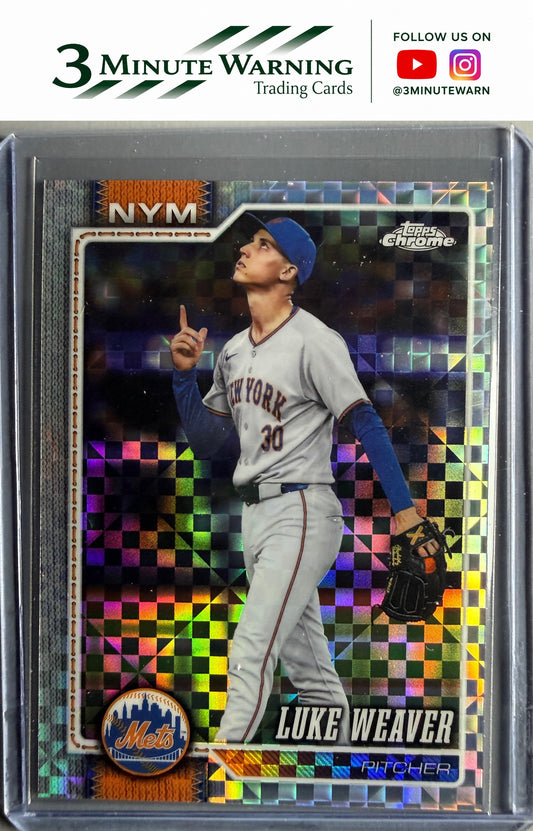 2026 Topps Chrome #103 Luke Weaver X-Fractors