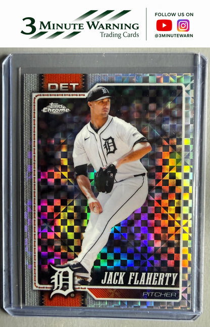 2026 Topps Chrome #14 Jack Flaherty X-Fractors