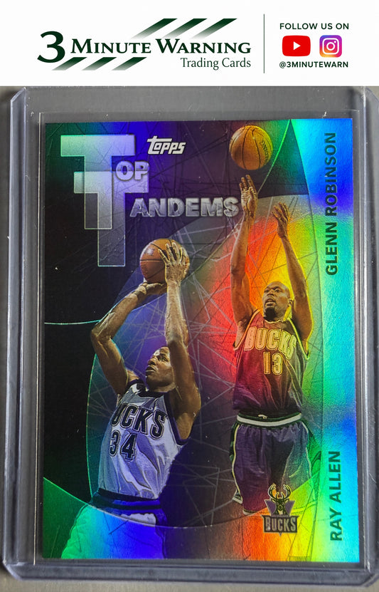 2002-03 Topps #TT9 Ray Allen / Glenn Robinson Top Tandems
