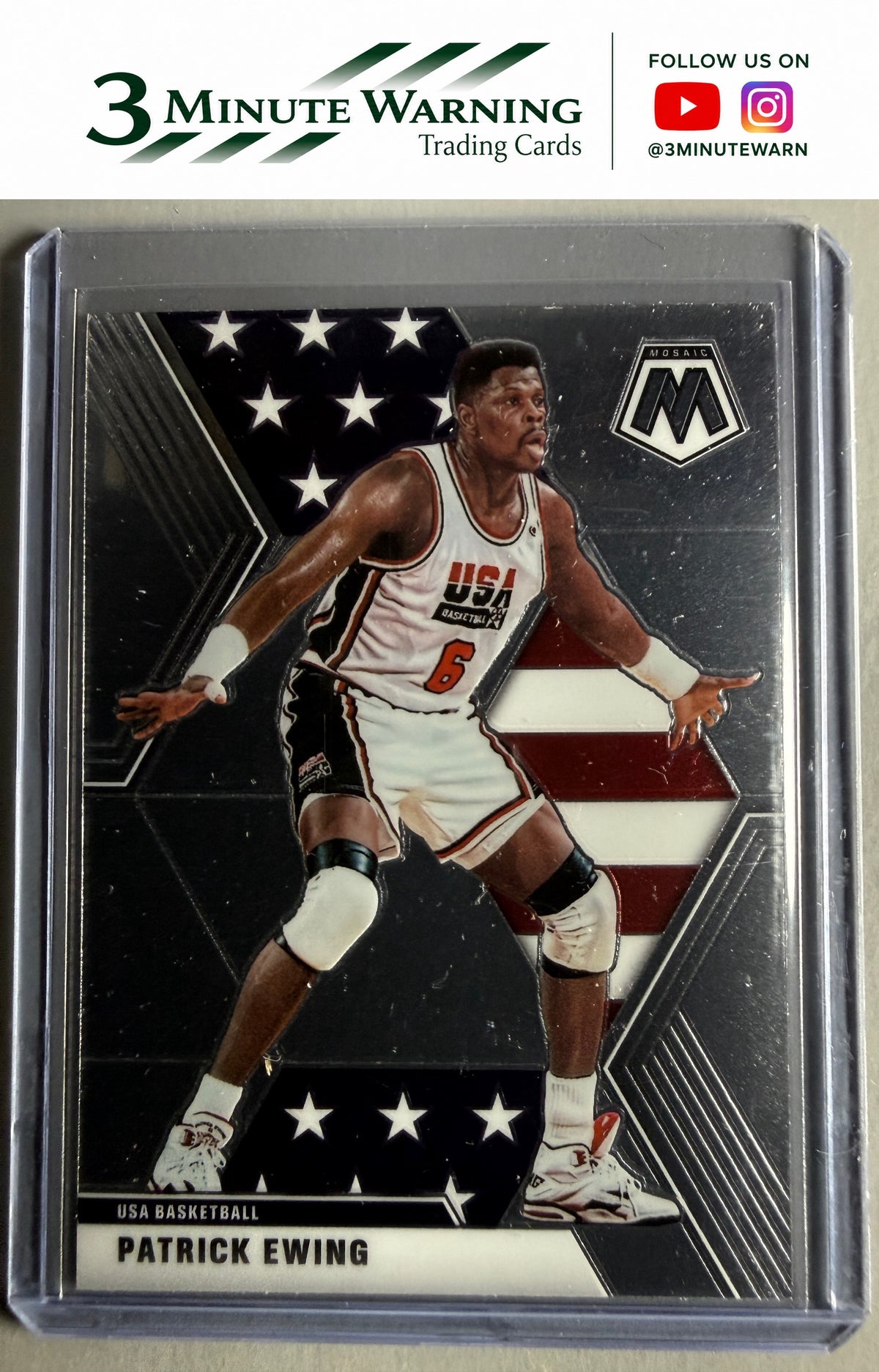 2019-20 Panini Mosaic #253 Patrick Ewing