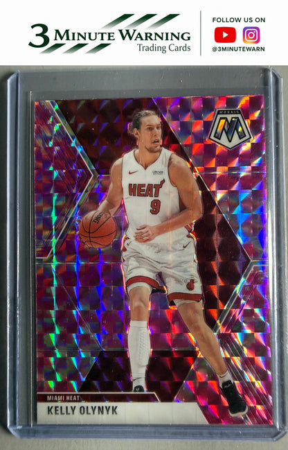 2019-20 Panini Mosaic #180 Kelly Olynyk Camo Pink