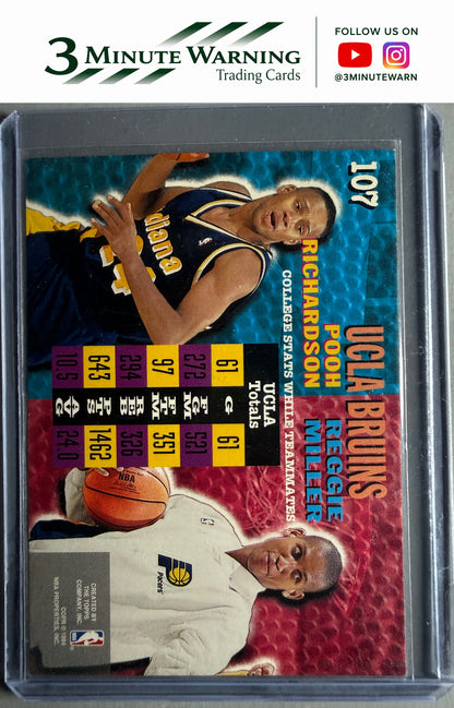 1994-95 Stadium Club #107 Reggie Miller / Pooh Richardson
