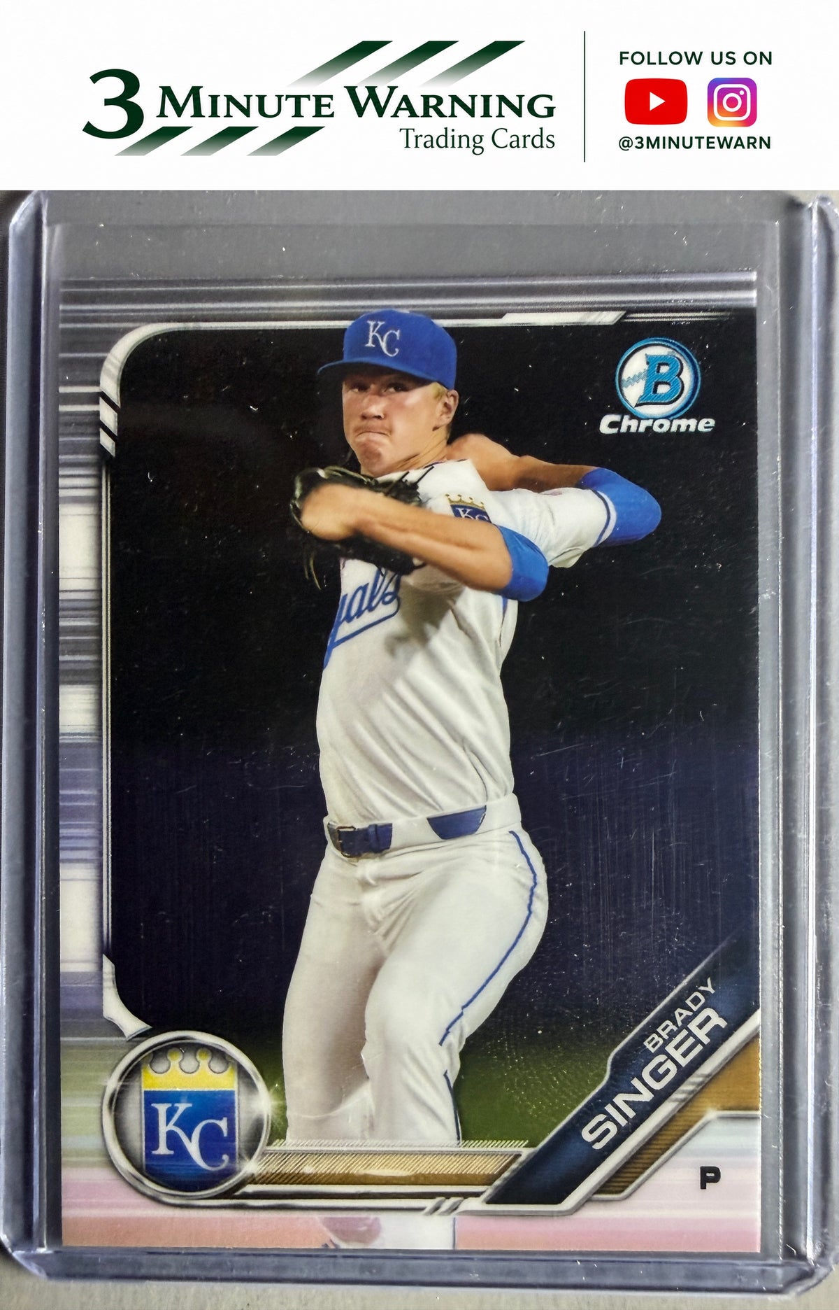 2019 Bowman #BCP-110 Brady Singer Chrome Prospects