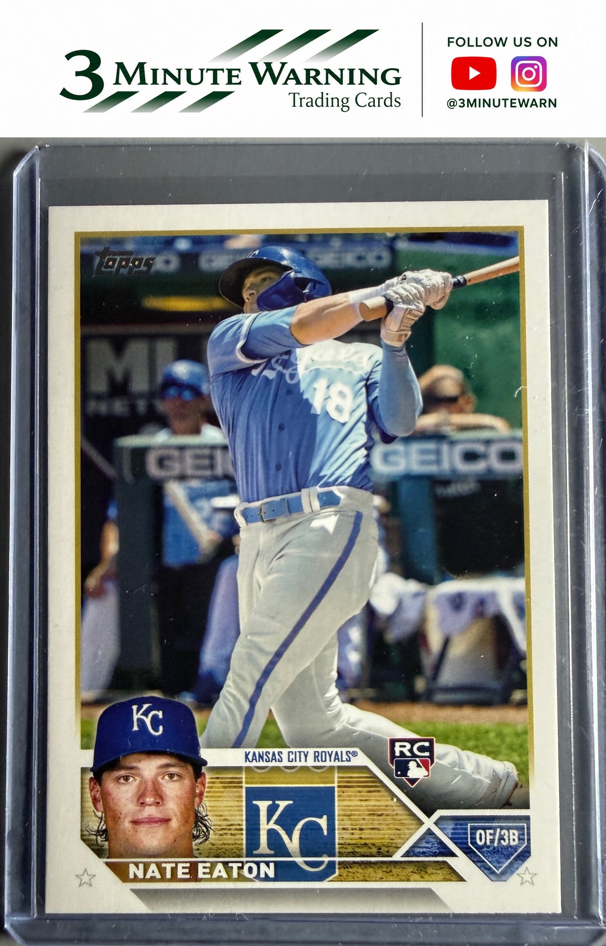 2023 Topps #557 Nate Eaton