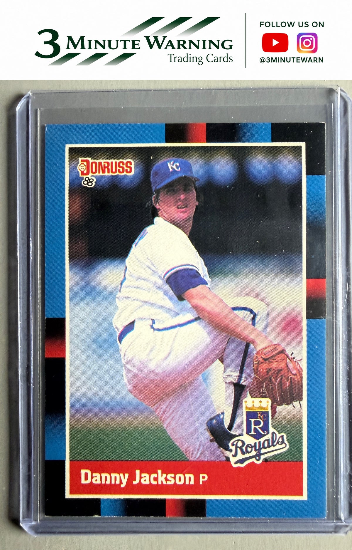 1988 Donruss #132c Danny Jackson
