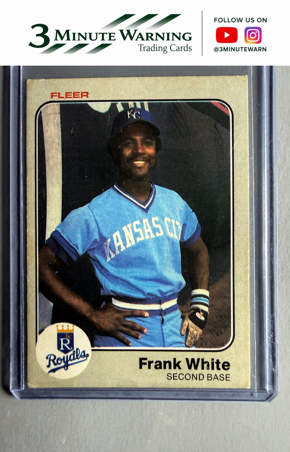 1983 Fleer #127 Frank White