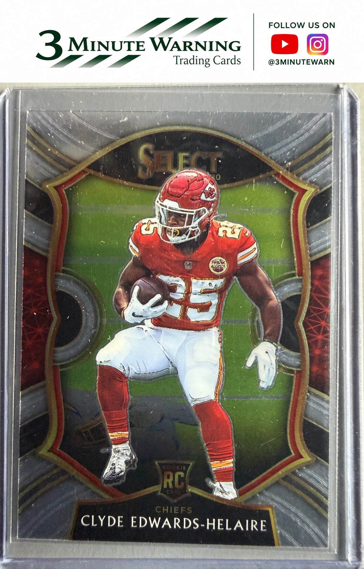 2020 Panini Select #54 Clyde Edwards-Helaire