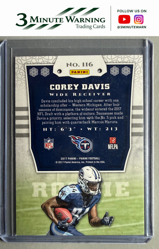 2017 Panini #116 Corey Davis