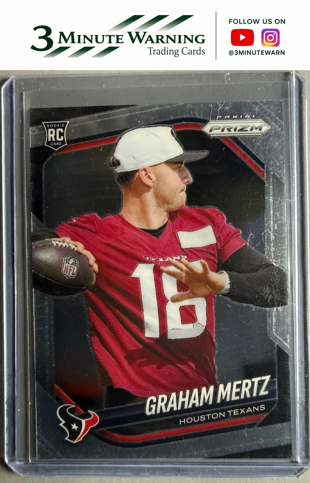 2025 Panini Prizm #392 Graham Mertz
