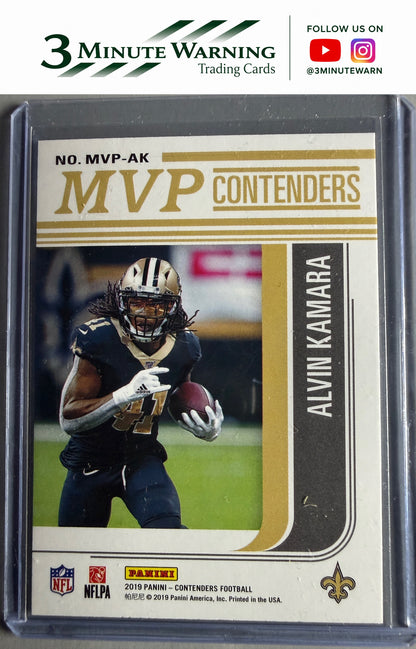 2019 Panini Contenders #MVP-AK Alvin Kamara MVP Contenders