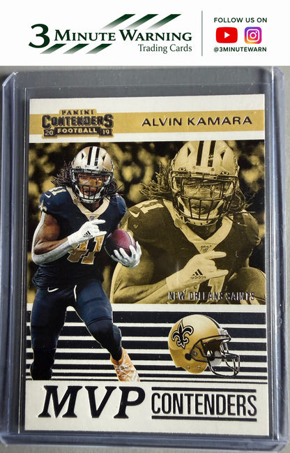 2019 Panini Contenders #MVP-AK Alvin Kamara MVP Contenders