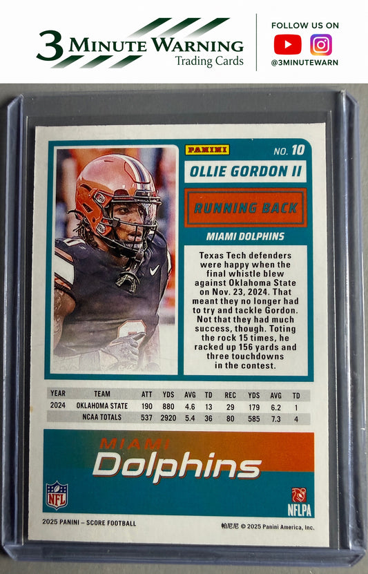2025 Score #10 Ollie Gordon II
