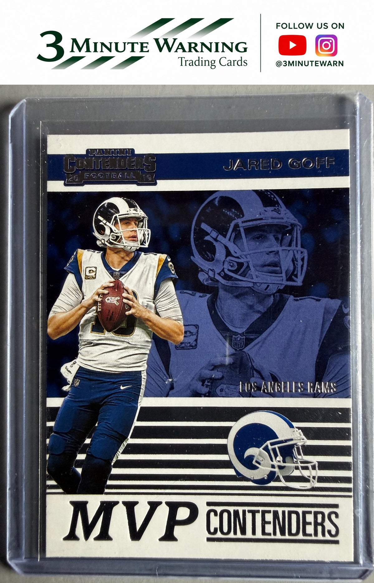 2019 Panini Contenders #MVP-JG Jared Goff MVP Contenders