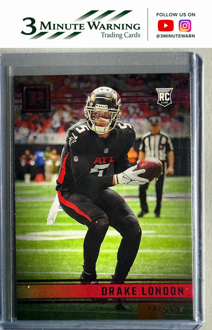 2022 Panini Chronicles #PA-6 Drake London Panini Pink