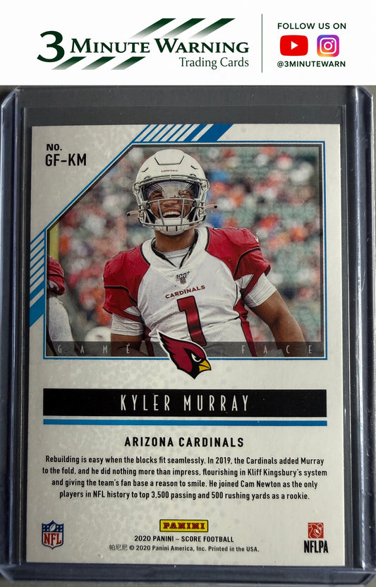2020 Score #GF-KM Kyler Murray Game Face