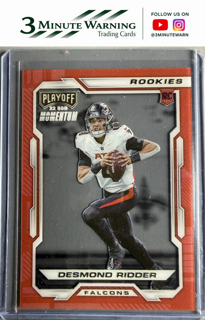 2022 Panini Chronicles #PMR-4 Desmond Ridder Playoff Momentum Rookies
