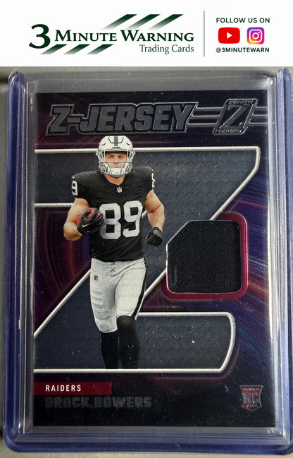 2024 Panini Zenith #ZJ5 Brock Bowers Z Jersey