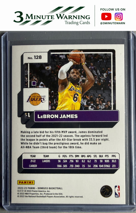 2022-23 Donruss #128 LeBron James