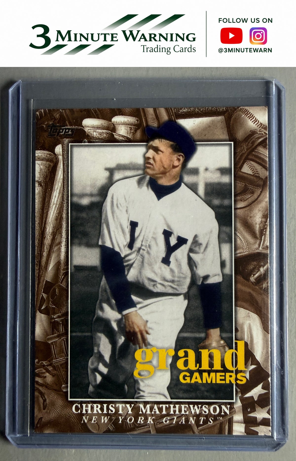 2024 Topps #GOG-23 Christy Mathewson Grand Gamers