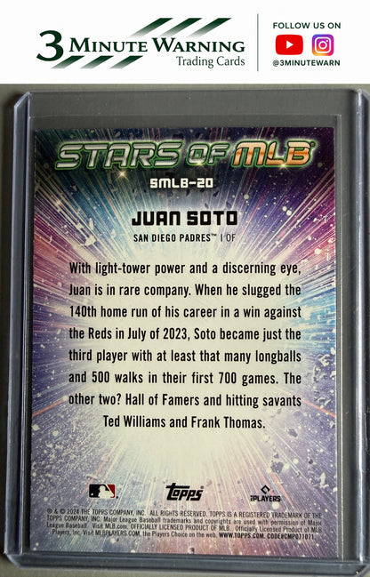 2024 Topps #SMLB-20 Juan Soto Stars of MLB