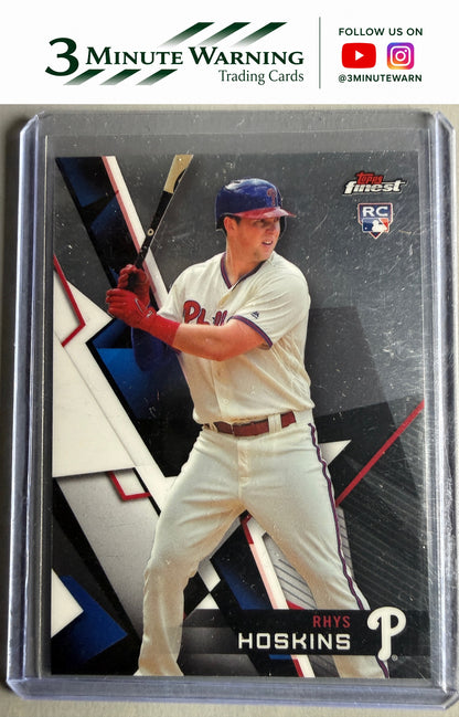 2018 Finest #75 Rhys Hoskins
