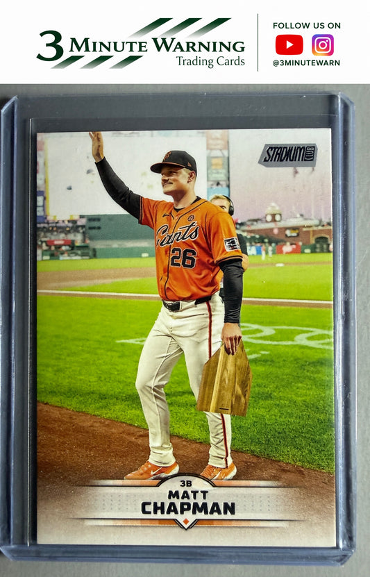 2025 Stadium Club #167 Matt Chapman