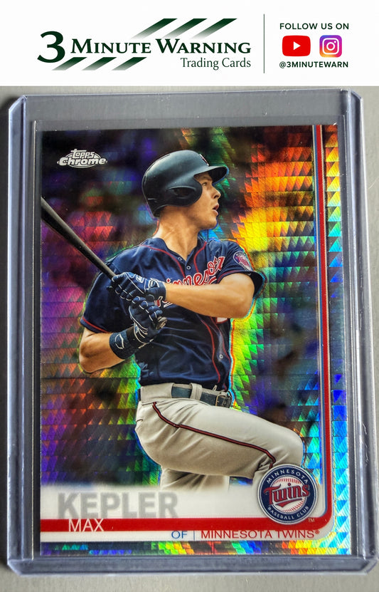 2019 Topps Chrome #67 Max Kepler Prism Refractor